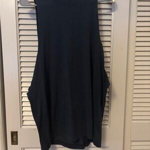 Athletic Works Navy Blue Sleeveless Tunic Tank